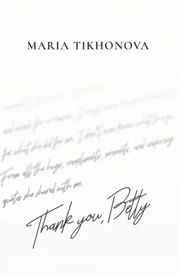 Grazie, Betty - Thank You, Betty