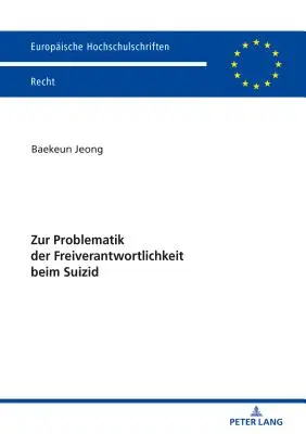 Problematica della libertà di movimento in caso di suicidio - Zur Problematik der Freiverantwortlichkeit beim Suizid