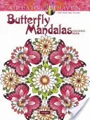 Libro da colorare di mandala di farfalle di Creative Haven - Creative Haven Butterfly Mandalas Coloring Book