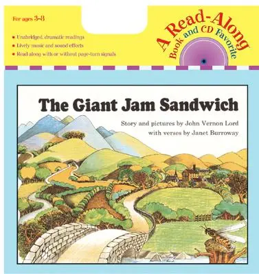 Il panino alla marmellata gigante Libro & CD [Con CD] - The Giant Jam Sandwich Book & CD [With CD]