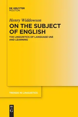 Sul soggetto dell'inglese: La linguistica dell'uso e dell'apprendimento della lingua - On the Subject of English: The Linguistics of Language Use and Learning