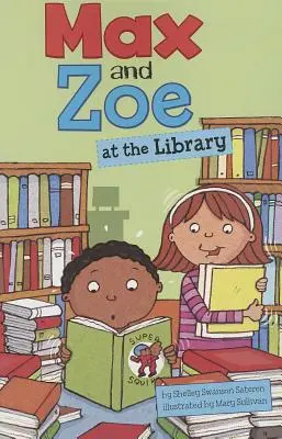 Max e Zoe in biblioteca - Max and Zoe at the Library