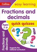 Quiz rapidi su frazioni e decimali: Età 7-9 anni - Fractions & Decimals Quick Quizzes: Ages 7-9