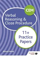 CEM 11+ Ragionamento verbale e prove pratiche di procedura Cloze - CEM 11+ Verbal Reasoning & Cloze Procedure Practice Papers