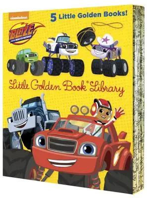 Blaze e le macchine dei mostri Piccola Biblioteca del Libro d'Oro (Blaze e le macchine dei mostri): Cinque libri di Blaze e le macchine dei mostri di Nickeoldeon. - Blaze and the Monster Machines Little Golden Book Library (Blaze and the Monster Machines): Five of Nickeoldeon's Blaze and the Monster Machines Littl