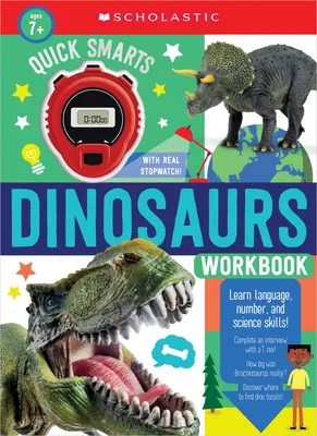 Libro di lavoro sui dinosauri Quick Smarts: Scholastic Early Learners (Libro di lavoro) - Quick Smarts Dinosaurs Workbook: Scholastic Early Learners (Workbook)
