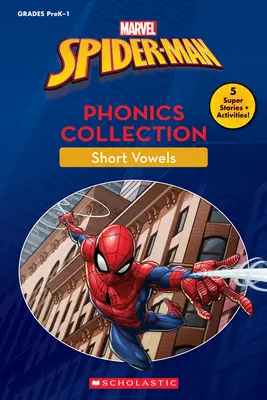 Spider-Man - Collezione incredibile di fonetica: Vocali brevi (Disney Learning Bind-Up) - Spider-Man Amazing Phonics Collection: Short Vowels (Disney Learning Bind-Up)