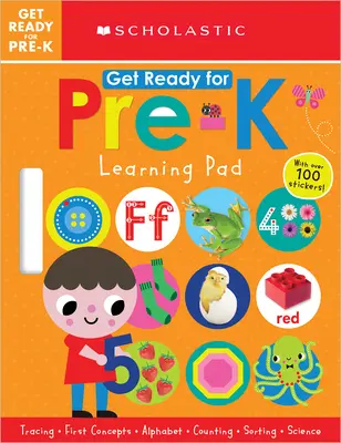 Preparati per la scuola materna: Scholastic Early Learners (Quaderno di apprendimento) - Get Ready for Pre-K Learning Pad: Scholastic Early Learners (Learning Pad)