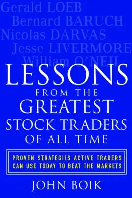 Lezioni dei più grandi operatori di borsa di tutti i tempi - Lessons from the Greatest Stock Traders of All Time