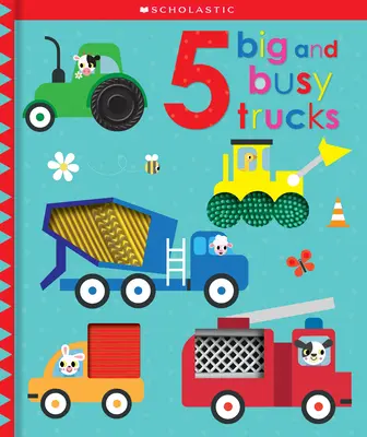 5 Camion grandi e affollati: Scholastic Early Learners (Tocca ed esplora) - 5 Big and Busy Trucks: Scholastic Early Learners (Touch and Explore)