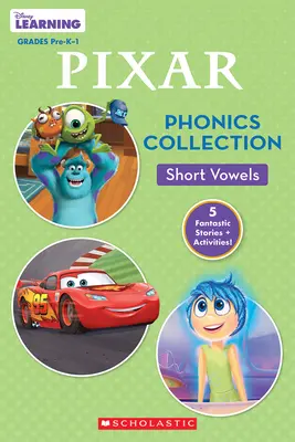 Collezione di fonetica Disney Pixar: Vocali brevi (Disney Learning: Bind-Up) - Disney Pixar Phonics Collection: Short Vowels (Disney Learning: Bind-Up)