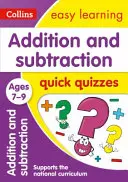 Quiz rapidi di addizione e sottrazione: Età 7-9 anni - Addition and Subtraction Quick Quizzes: Ages 7-9
