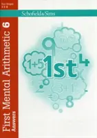 Primo libro di risposte di aritmetica mentale 6 - First Mental Arithmetic Answer Book 6