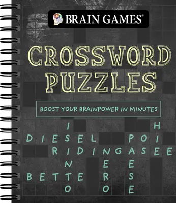 Giochi per il cervello - Cruciverba (Lavagna #2), 2: aumenta la tua potenza cerebrale in pochi minuti - Brain Games - Crossword Puzzles (Chalkboard #2), 2: Boost Your Brainpower in Minutes