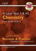 Chimica di livello A: OCR A Anno 1 e AS Revisione completa e pratica con edizione online - A-Level Chemistry: OCR A Year 1 & AS Complete Revision & Practice with Online Edition