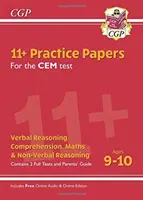 Documenti pratici per il CEM 11+ - età 9-10 anni (con guida per i genitori ed edizione online) - 11+ CEM Practice Papers - Ages 9-10 (with Parents' Guide & Online Edition)