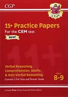 Documenti pratici CEM 11+ - Età 8-9 (con guida per i genitori ed edizione online) - 11+ CEM Practice Papers - Ages 8-9 (with Parents' Guide & Online Edition)