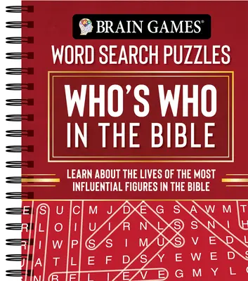 Giochi per il cervello - Ricerca per parole: Chi è chi nella Bibbia: Impara a conoscere le vite dei personaggi più influenti della Bibbia - Brain Games - Word Search Puzzles: Who's Who in the Bible: Learn about the Lives of the Most Influential Figures in the Bible