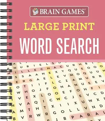 Giochi per il cervello - Ricerca di parole in grande formato - Brain Games - Large Print Word Search
