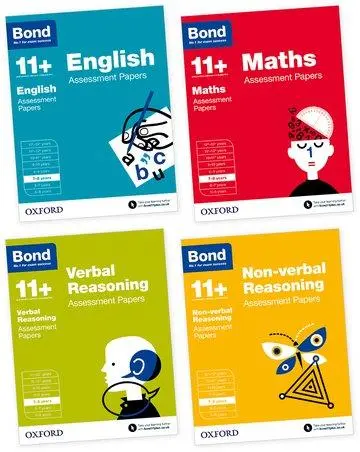 Bond 11+: Inglese, matematica, ragionamento non verbale, ragionamento verbale: Documenti di valutazione - Pacchetto 7-8 anni - Bond 11+: English, Maths, Non-verbal Reasoning, Verbal Reasoning: Assessment Papers - 7-8 years Bundle