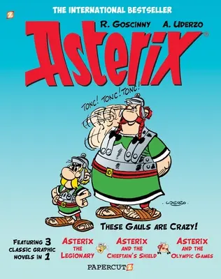 Asterix Omnibus #4: raccoglie Asterix il legionario, Asterix e lo scudo del capo tribù e Asterix e i giochi olimpici - Asterix Omnibus #4: Collects Asterix the Legionary, Asterix and the Chieftain's Shield, and Asterix and the Olympic Games