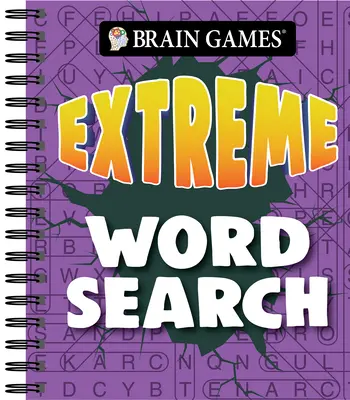 Giochi del cervello - Ricerca estrema di parole (viola) - Brain Games - Extreme Word Search (Purple)