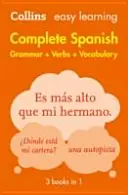 Easy Learning Spanish Complete Grammar, Verbs and Vocabulary (3 libri in 1) - Supporto affidabile per l'apprendimento - Easy Learning Spanish Complete Grammar, Verbs and Vocabulary (3 books in 1) - Trusted Support for Learning