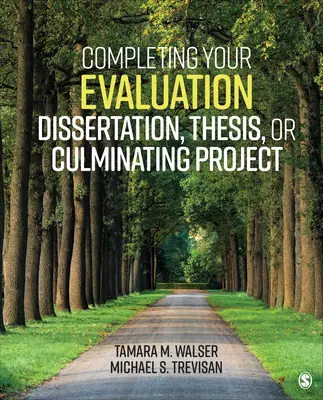 Completare la dissertazione, la tesi o il progetto finale di valutazione - Completing Your Evaluation Dissertation, Thesis, or Culminating Project