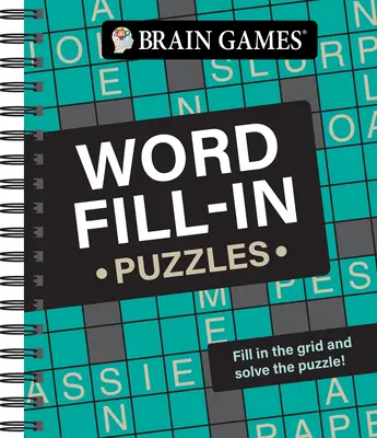 Giochi per il cervello - Puzzle di parole da riempire - Brain Games - Word Fill-In Puzzles