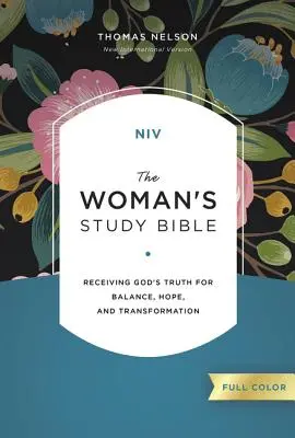 NIV, Bibbia per lo studio della donna, copertina rigida, a colori: Ricevere la verità di Dio per l'equilibrio, la speranza e la trasformazione - NIV, the Woman's Study Bible, Hardcover, Full-Color: Receiving God's Truth for Balance, Hope, and Transformation