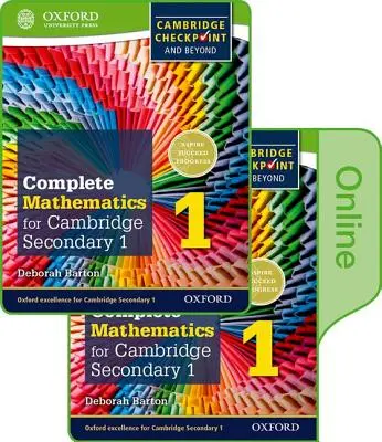 Matematica completa per Cambridge Secondary 1 Libro 1: Libro dello studente stampato e online - Complete Mathematics for Cambridge Secondary 1 Book 1: Print and Online Student Book