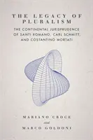L'eredità del pluralismo: La giurisprudenza continentale di Santi Romano, Carl Schmitt e Costantino Mortati - The Legacy of Pluralism: The Continental Jurisprudence of Santi Romano, Carl Schmitt, and Costantino Mortati