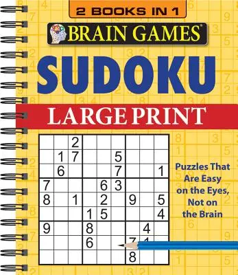 Giochi per il cervello - 2 libri in 1 - Sudoku - Brain Games - 2 Books in 1 - Sudoku