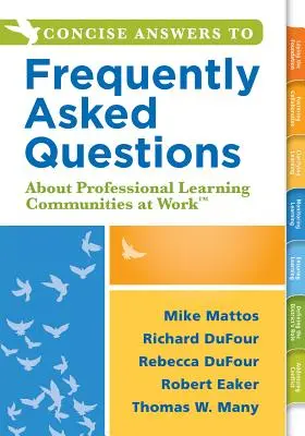 Risposte concise alle domande più frequenti sulle comunità di apprendimento professionale al lavoro TM: (Strategie per la costruzione di un ambiente di apprendimento positivo). - Concise Answers to Frequently Asked Questions about Professional Learning Communities at Work TM: (Strategies for Building a Positive Learning Environ