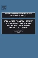 I mercati finanziari dell'Asia e del Pacifico in prospettiva comparata: Questioni e implicazioni per il 21° secolo - Asia Pacific Financial Markets in Comparative Perspective: Issues and Implications for the 21st Century