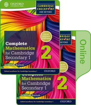 Matematica completa per Cambridge Lower Secondary Libro 2: Libro per studenti stampato e online - Complete Mathematics for Cambridge Lower Secondary Book 2: Print and Online Student Book