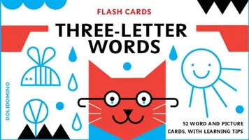 Schede flash di Bright Sparks - Parole di tre lettere - Bright Sparks Flash Cards - Three-Letter Words