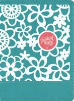 Niv, Bibbia delle belle parole da colorare per le ragazze, pelle di soprabito, verde acqua: centinaia di versetti da colorare - Niv, Beautiful Word Coloring Bible for Girls, Leathersoft Over Board, Teal: Hundreds of Verses to Color