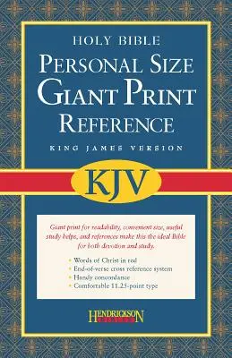 Bibbia di riferimento a stampa gigante per uso personale-KJV - Personal Size Giant Print Reference Bible-KJV