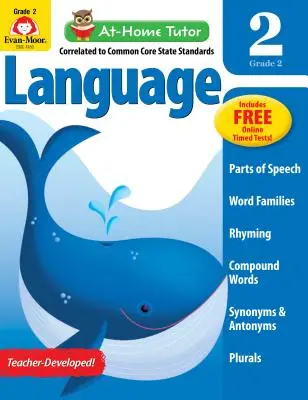 Tutor a casa Lingua, grado 2 - At Home Tutor Language, Grade 2