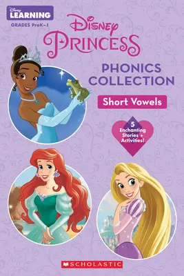 Collezione di fonetica delle principesse Disney: Vocali brevi (Disney Learning: Bind-Up) - Disney Princess Phonics Collection: Short Vowels (Disney Learning: Bind-Up)