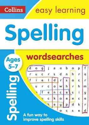 Ricerca di parole ortografiche: Età 5-7 anni - Spelling Word Searches: Ages 5-7