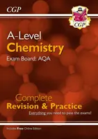 Chimica di livello A: AQA Anno 1 e 2 Revisione completa ed esercitazioni con edizione online - A-Level Chemistry: AQA Year 1 & 2 Complete Revision & Practice with Online Edition