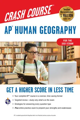 Ap(r) Human Geography Crash Course, per l'esame del 2021, libro + online: Ottieni un punteggio più alto in meno tempo - Ap(r) Human Geography Crash Course, for the 2021 Exam, Book + Online: Get a Higher Score in Less Time