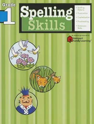 Abilità ortografiche: Grado 1 (Flash Kids Harcourt Family Learning) - Spelling Skills: Grade 1 (Flash Kids Harcourt Family Learning)