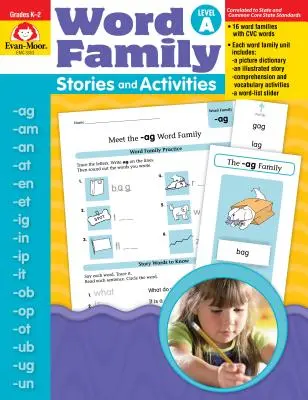 Storie e attività di famiglie di parole Livello a - Word Family Stories & Activities Level a