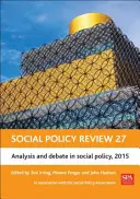 Rivista di politica sociale 27: Analisi e dibattito nelle politiche sociali, 2015 - Social Policy Review 27: Analysis and Debate in Social Policy, 2015