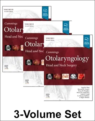 Cummings Otolaryngology - Chirurgia della testa e del collo, Set di 3 volumi - Cummings Otolaryngology - Head and Neck Surgery, 3-Volume Set