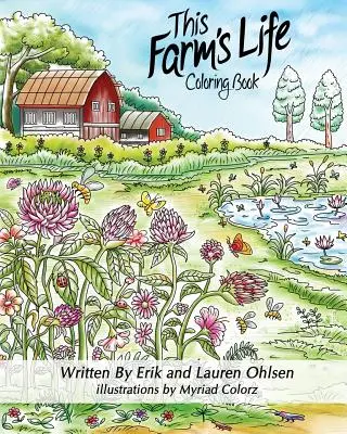 Libro da colorare per adulti di questa fattoria - This Farm's Life Adult Coloring Book