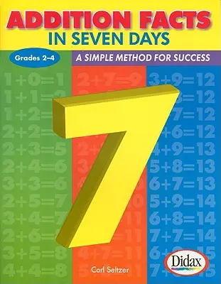 I fatti dell'addizione in sette giorni, classi 2-4: un metodo semplice per il successo - Addition Facts in Seven Days, Grades 2-4: A Simple Method for Success